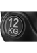 Гиря виниловая Gymtek 12кг черный