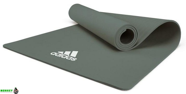 Килимок для йоги Adidas Yoga Mat темно-зелений Уні 176 х 61 х 0,8 см