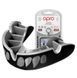 Капа OPRO Silver взрослая (возраст 11+) Silver Jaws (art.102502012)