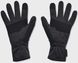 Перчатки UA Storm Fleece Gloves черный, серый Чол LG