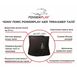 Пояс для схуднення PowerPlay 4301 (100*30) Чорний+карман для смартфона
