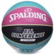 Мяч баскетбольный SPALDING 76895Y ALL CONFERENCE №7 голубой-черный