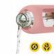 Бутылка для воды спортивная 4FIZJO 750 мл стеклянная Pink (P-5905973404204)