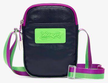 Сумка через плечо Nike NK HERITAGE S CROSSBODY - FSTV фиолетовый, салатовый Уни 18 х 13 х 3 см