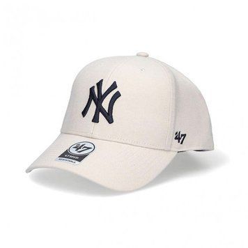 Кепка MVP 47 Brand NY YANKEES BONE WOOL бежевий, сірий Уні OSFA