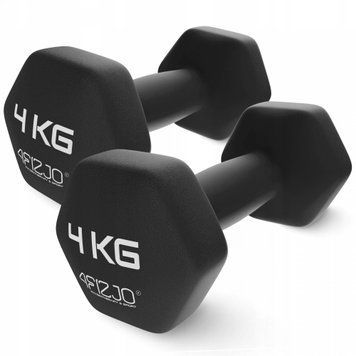 Гантелі вінілові 4FIZJO Classic 2 x 4 кг (P-5907739312792)