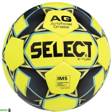 Футбольный мяч Select X-Turf желто-серый Уни 5