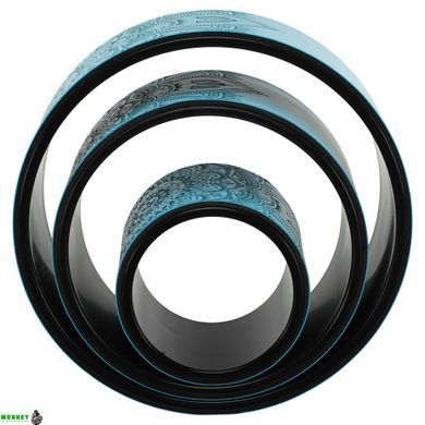 Колесо для йоги набор 3шт SP-Sport Fit Wheel Yoga FI-0086 Черный