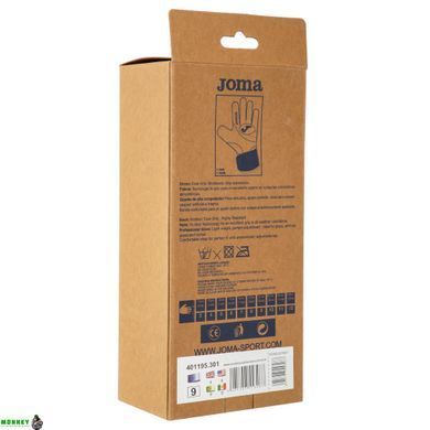 Рукавички воротарські Joma PREMIER 401195-301 (латекс, Чорний-синій-жовтий 9 розмір)