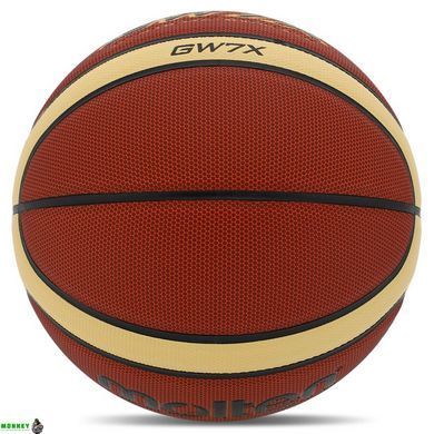 М'яч баскетбольний PU №7 MOLTEN BGW7X помаранчевий