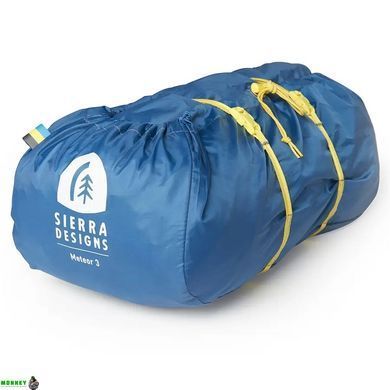 Sierra Designs палатка Meteor 3 blue-yellow