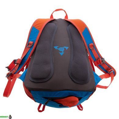 Рюкзак спортивный с жесткой спинкой COLOR Life TY-1954 Голубой-оранжевый 17л