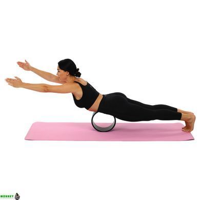 Колесо для йоги набор 3шт SP-Sport Fit Wheel Yoga FI-0086 Черный