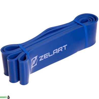 Резинка петля для подтягиваний Zelart FI-2606-5 POWER LOOP 27-68кг синий