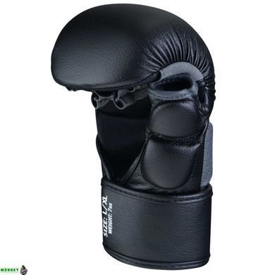 Перчатки для ММА Phantom RIOT Black L/XL (капа в подарок)