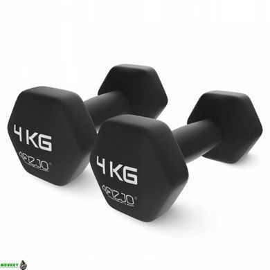 Гантели виниловые 4FIZJO 2 x 4 кг 4FJ0209