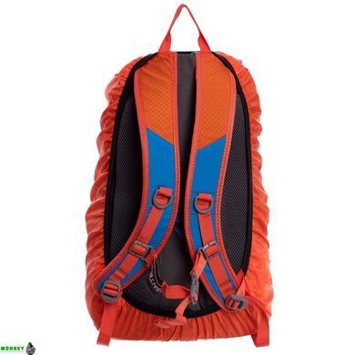 Рюкзак спортивный с жесткой спинкой COLOR Life TY-1954 Голубой-оранжевый 17л