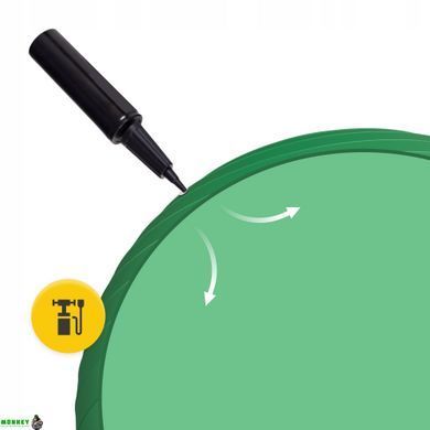 Мяч для фитнеса (фитбол) 4FIZJO 75 см Anti-Burst 4FJ0029 Green