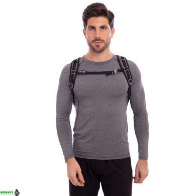 Рюкзак спортивный с жесткой спинкой COLOR Life TY-1954 Голубой-оранжевый 17л