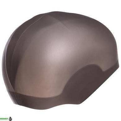 Шапочка для плавания MadWave R-CAP FINA Approved M053115 Серый S