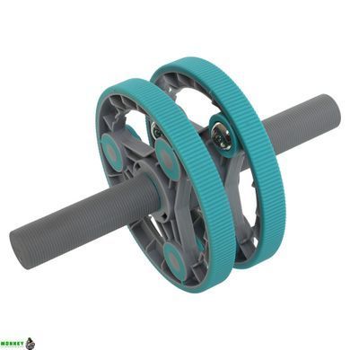 Колесо для преса 3 в 1 універсальний компактний фітнес-набір Multipurpose compact fitness set Yogaplus FI-9377 Синій