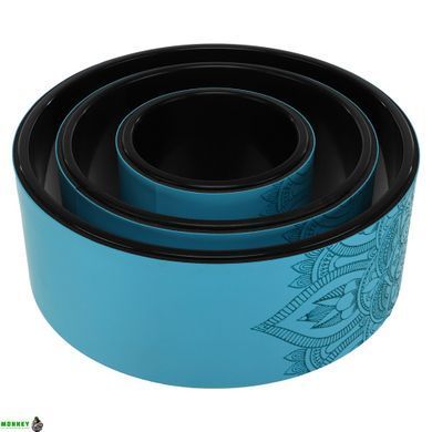 Колесо для йоги набор 3шт SP-Sport Fit Wheel Yoga FI-0086 Черный
