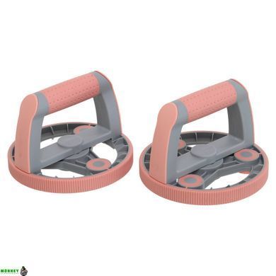 Колесо для преса 3 в 1 універсальний компактний фітнес-набір Multipurpose compact fitness set Yogaplus FI-9377 Синій