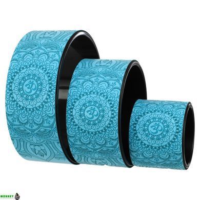 Колесо для йоги набор 3шт SP-Sport Fit Wheel Yoga FI-0086 Черный