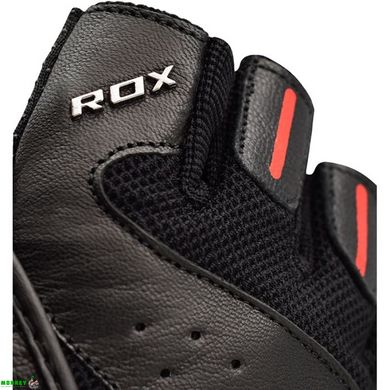 Рукавички для фітнесу RDX S2 Leather Black M