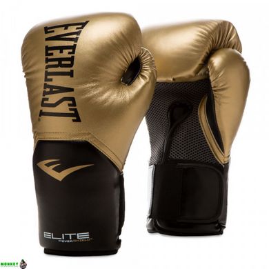 Боксерські рукавиці Everlast ELITE TRAINING GLOVES золотий Уні 10 унцій