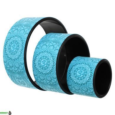 Колесо для йоги набор 3шт SP-Sport Fit Wheel Yoga FI-0086 Черный