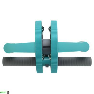 Колесо для преса 3 в 1 універсальний компактний фітнес-набір Multipurpose compact fitness set Yogaplus FI-9377 Синій
