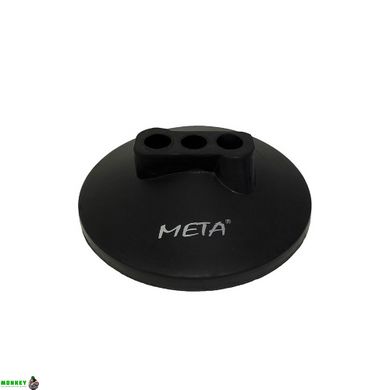 База гумова для 3 жердин Meta Rubber Base - Multi Direction чорний Уні OFSM