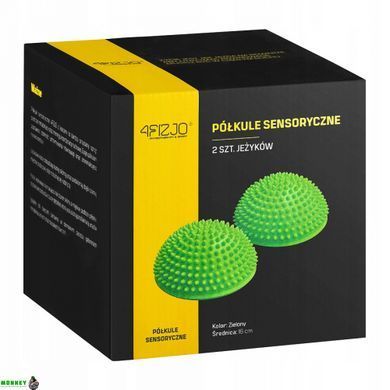 Полусфера массажная балансировочная (массажер для ног, стоп) 4FIZJO Balance Pad 16 см 4FJ0059 Green