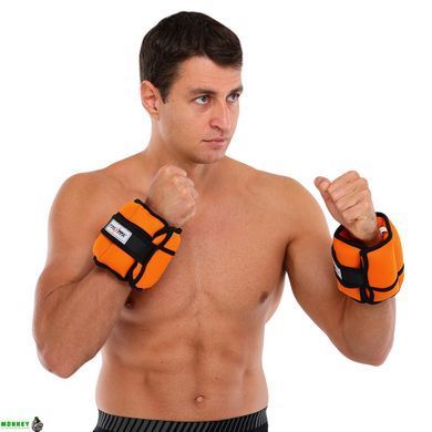 Утяжелители-манжеты с регулируемым весом для рук и ног MAXXMMA FWB04 Фиолетовый 2x2,3кг