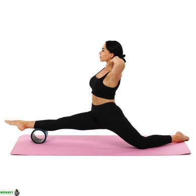 Колесо для йоги набор 3шт SP-Sport Fit Wheel Yoga FI-0086 Черный
