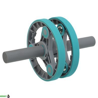 Колесо для преса 3 в 1 універсальний компактний фітнес-набір Multipurpose compact fitness set Yogaplus FI-9377 Синій