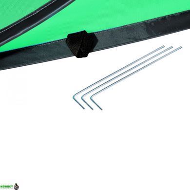 Пляжный тент 4FIZJO Pop Up 120 x 190 см Green/White (P-5907739312693)