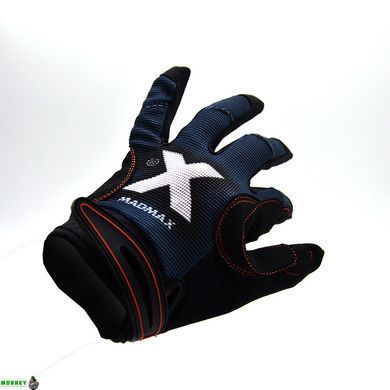 Перчатки для фитнеса MadMax MXG-102 X Gloves Black/Grey/White L