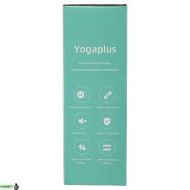 Колесо для преса 3 в 1 універсальний компактний фітнес-набір Multipurpose compact fitness set Yogaplus FI-9377 Синій