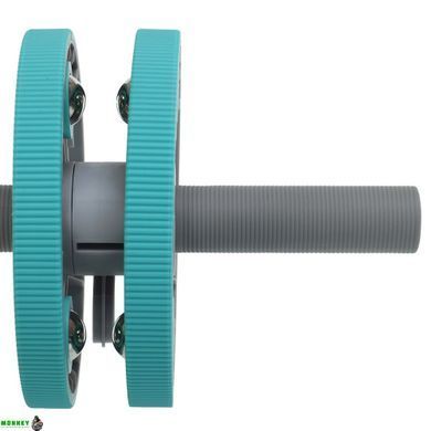 Колесо для преса 3 в 1 універсальний компактний фітнес-набір Multipurpose compact fitness set Yogaplus FI-9377 Синій