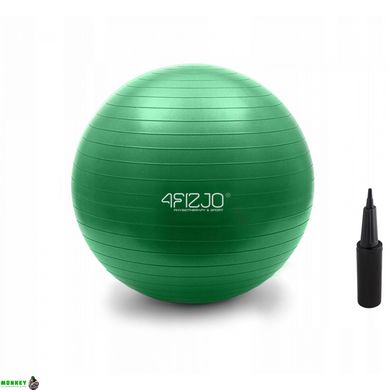 М'яч для фітнесу (фітбол) 4FIZJO 75 см Anti-Burst 4FJ0029 Green