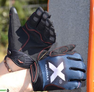 Перчатки для фитнеса MadMax MXG-102 X Gloves Black/Grey/White L
