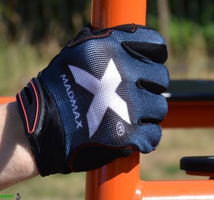 Перчатки для фитнеса MadMax MXG-102 X Gloves Black/Grey/White L