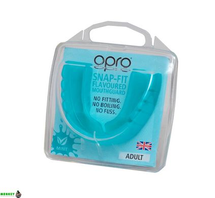 Капа OPRO Snap-Fit Mint Green Flavoured зі смаком м'яти art.002139008)