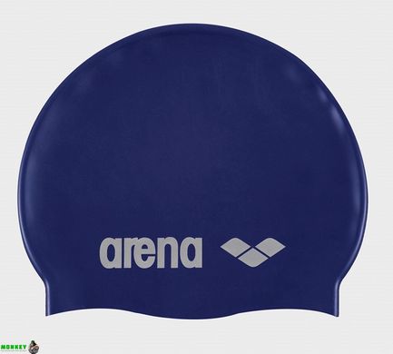 Шапка для плавання Arena CLASSIC SILICONE синій Уні OSFM