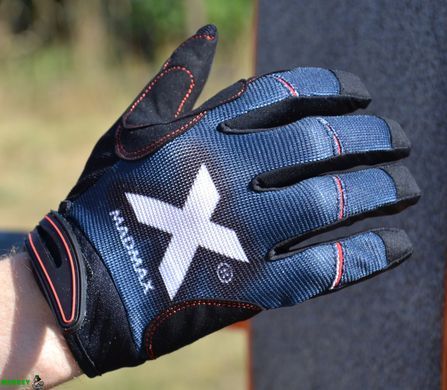 Перчатки для фитнеса MadMax MXG-102 X Gloves Black/Grey/White L