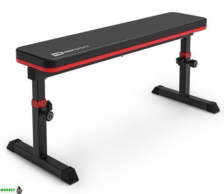 Набор Hop-Sport Premium 38 кг со скамьей HS-1025 Pro, штангами и гантелями