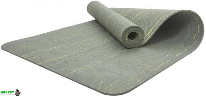 Коврик для йоги Reebok Camo Yoga Mat зеленый Уни 173 х 61 х 0,5 см