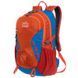 Рюкзак спортивный с жесткой спинкой COLOR Life TY-1954 Голубой-оранжевый 17л